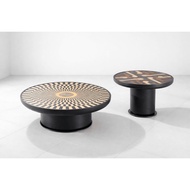 Kinnerton Art Coffee Table Set / Geometric Art Coffee Table