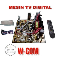 (**) Mesin TV tabung digital/analog/tanpa tuner china WCOM TORAS