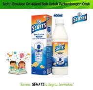 Scott Emulsion Original Suplemen Perkembangan Otak Anak