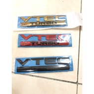 emblem vtec turbo emblem