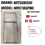 [MITSUBISHI-MRF51BGPML] REFRIGERATOR DOOR GASKET/GETAH PINTU PETI SEJUK