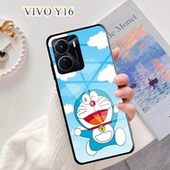 Softcase Glass Kaca VIVO Y16 - Casing hp VIVO Y16 [ S39 ].