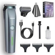 Nose Hair Trimmer Set Engraving Electric Home Shaver 3-in-1 Multifunctional Hair Clipper Trimmer Men