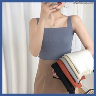 Women Singlet Knitted Material Women Top Women Singlet Top Tank Baju Singlet Wanita (ABNS-011)