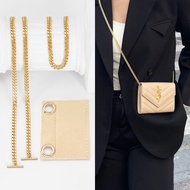 Jin Yansha Suitable Saint Laurent ysl Card Holder Transformed Metal Chain Accessories Cross-body Bag