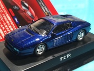 1/64 KYOSHO FERRARI 512 TR 法拉利 超級 跑車 1:64 合金 模型車 京商 絕版品 like inno tomytec tarmac works tomica mini g
