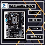 1150/MAINBOARD/GIGABYTE GA-H81M-S2PV/GEN4-5/DDR3