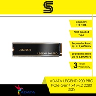 ADATA LEGEND 900 PRO PCIe Gen4x4 SSD - 1TB/2TB