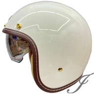 GP-5 339A Hardcover Edition Ultra-Lightweight Knight Hat Cream White Safety Helmet Inner Lens < Anci