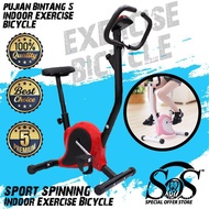 Basikal Gym Untuk Senaman | Gym Fitness Home and Office Indoor Exercise Cycling Bike | Spinning Bike