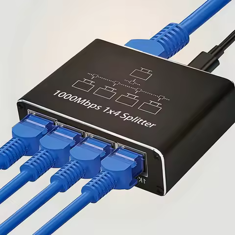 Regaton 5-port Gigabit Network Switch Ethernet RJ45 Network Port Network Cable Connection Switch Net