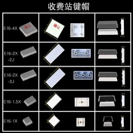 Industrial Double Button Cap with Transparent Cover 1 Times Button 2 Times Button 4 Times Button