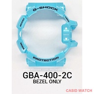 mi strap Aksesori ♀㍿✖CASIO G-SHOCK BAND AND BEZEL GA400 GBA400 100% ORIGINAL