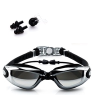 Adult Diving Swimming Goggles Gogel Google Swim Set Gogal Renang Dewasa HD Waterproof Anti Fog Adjus
