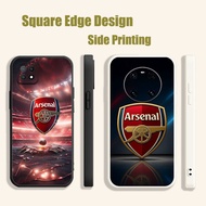 Casing For OPPO Reno6 Reno 7 7z 5K A16E A16K A94 Arsenal Football Club BOM14 Phone Case Square Edge