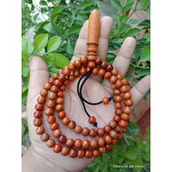 7 mm secang pendulum necklace, drawstring secang pendant necklace