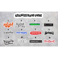 INDIE BAND STICKER AESTHETIC INDIE BAND STICKER / HELMET STICKER MOTORCYCLE STICKER LAPTOP STICKER (