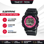 SUBMARINE Fashion Cute Kids Watch Women Waterproof Digital Watch LED Display Student Watch Jam Tanga