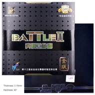 Original Friendship 729 Provincial BATTLE 2 II (Gold Version) Table Tennis Rubber Gold Battle 2 Pro 