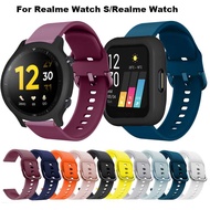 Silicone Strap For Realme Watch S Smart Wristband Replacement Sport Bracelet For Realme Watch Band Accessories