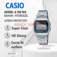 Hydrogel Anti-Scratch For Casio Watch A-158WA A 158WA A158WA A 158 Screen Protector