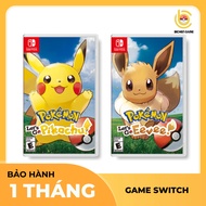 Pokemon Lets go Pikachu Lets go Eevee Game - Nintendo Switch Game