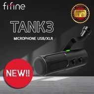 FIFINE TANK3 USB/XLR AND TYPE-C DYNAMIC MICROPHONE (รับประกันสินค้า 1 ปี)