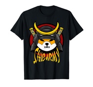 SHIB ARMY Crypto Samurai Shiba Inu coin T-Shirt