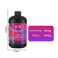 Soft uv resin glue, Soft glue, transparent Uv glue, quick-drying Soft stilt,