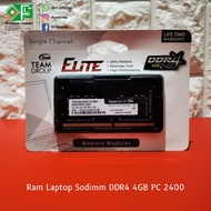 Ram Laptop Sodimm DDR4 4GB PC 2400 Mhz Team Elite Baru