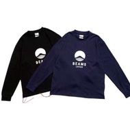 日本預訂 2色選 beams japan 富士山logo 長袖衛衣