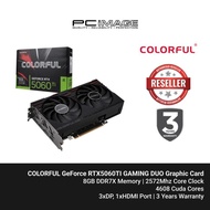COLORFUL GEFORCE RTX 5060 TI GAMING DUO 8GB-V GRAPHICS CARD 3YW