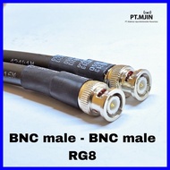 LP Rg8 BNC male to BNC male Jumper Cable 15 meters long