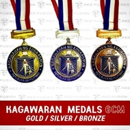 №Kagawaran Medals Gold/Silver/Bronze 6Cm