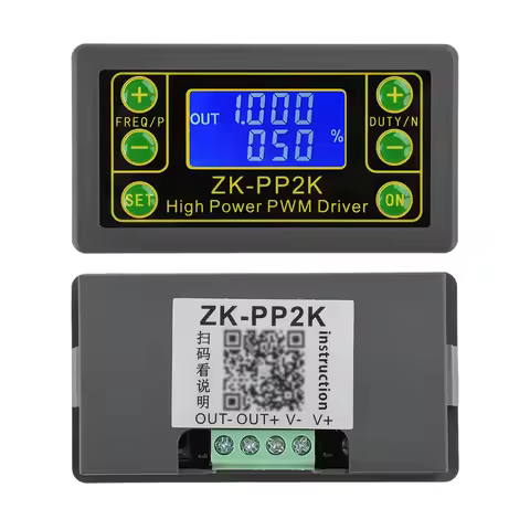 ZK-PP2K Cycle Delay Drive Module PWM Motor Governor Frequency Duty Cycle Adjustable Module Pulse Fre