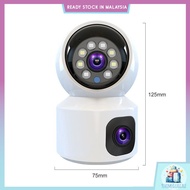 Wifi/4G Sim Card Dual Lens 5MP Wired CCTV Camera