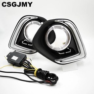 1S et For Mitsubishi ASX 2013 2014 2015  LED DRL Daytime driving Running Lights Daylight Waterproof 