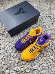 耐克Nike Zoom Kobe VII Yin and Yang  紫黃鴛鴦 科比7代復刻實戰運動低幫文化籃球鞋