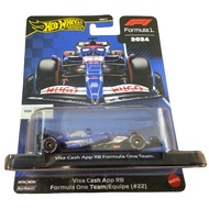 2025 HOT WHEELS PREMIUM VISA CASH APP RB FORMULA ONE TEAM / EQUIPE #22