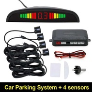 Plex Tone 4 Parking Sensor Car Reverse Backup LED Display Auto Radar Monitor Detector