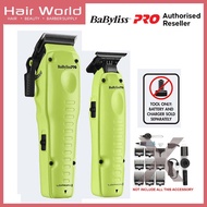 BaBylissPRO FXONE Lo-ProFX Limited Edition Neon Yellow Clipper & Trimmer (Tool Only)