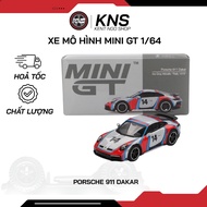 1/64 scale car model simulating Mini GT 964 Porsche 911 Dakar (FULL SEAL)