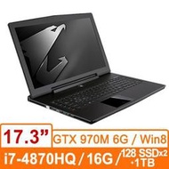  發問有驚喜價AORUS X7WV30-B0RF6B30最強悍  i7-4870HQ/DDR3L 1866 16GB/