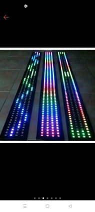 New Strobo text running text kaca mobil 4 baris