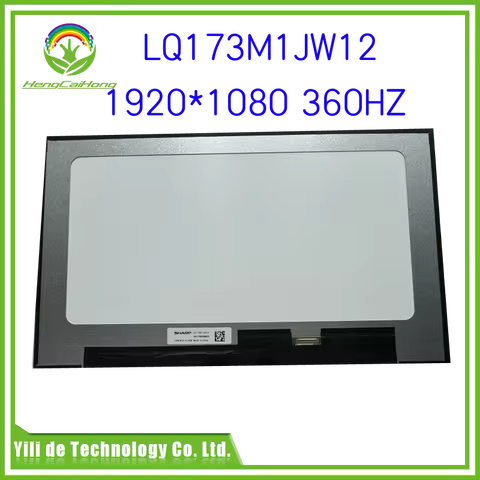 Original 17.3INCH LQ173M1JW12 Matrix LCD Screen FOR Aorus 17 XE4 17 XE4 Laptop LCD SCREEN FHD 1920X1
