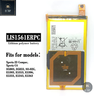 BATERAI HP SONY XPERIA Z3 MINI LIS1561ERPC BATRE XPERIA Z3 COMPAC BATRAI XPERIA C4 D5803 D5833 SO-02