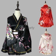 Traditional Japanese Kimono Dress for Women - Perfect for Cosplay & Stage Shows
