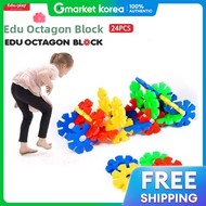 24Pcs Edu Octagon Blocks Coo Toys Construction Educational Toy