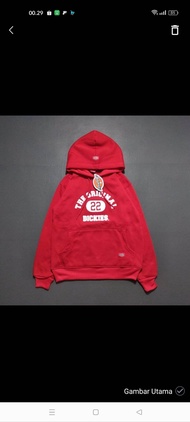 HOODIE DICKIES 22 TOWEL RED