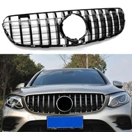 Car Front Bumper Hood Mesh Grille Upper Racing Grill Grid For Mercedes-Benz GLC W253 GLC250 GLC300 G